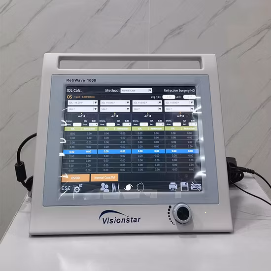 Retiwave-1000 China Manufacturer Best Price Eye Exam Ophthalmology Diagnostic Equipment a B Scanner Ophthalmic Ab Scan Ultrasound Machine
