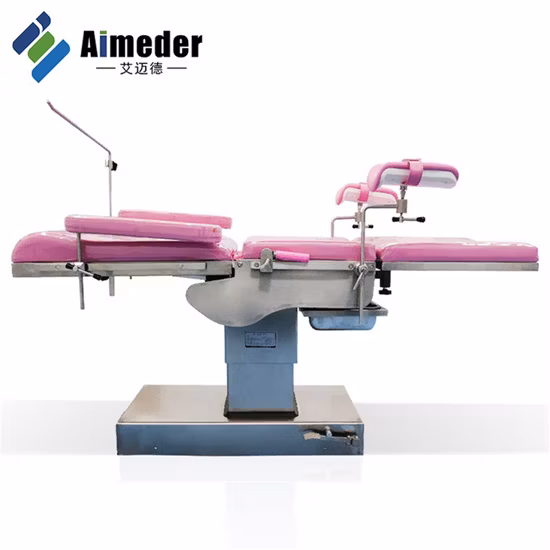 CE Approved Hospital Clinic Furniture Obstetric Examination Bed Labor Birthing Gynecological Delivery Bed