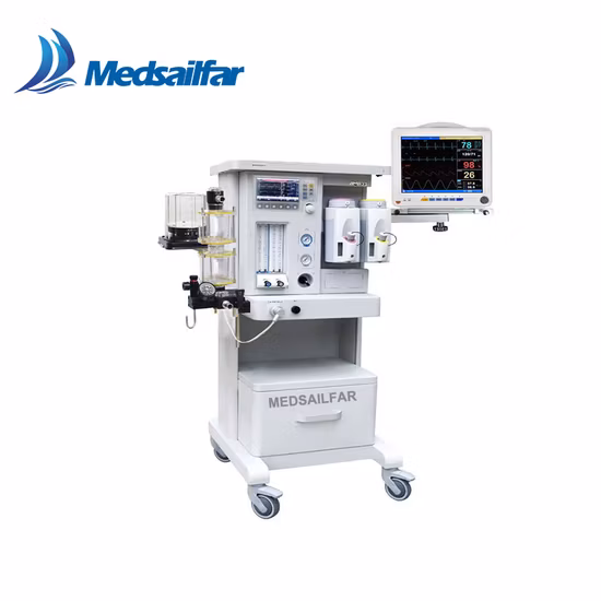 Patient Monitor Type Anaesthetic Machine with Patient Monitor