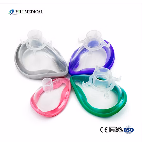 Medical Breathing Anaesthesia Mask, Anaesthetic Oxygen Mask, Anestheisa Face Masks