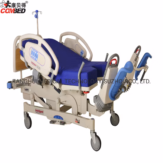 Intelligent Electric Obstetric and Gynecological Ldr Delivery Bed with Central Brake