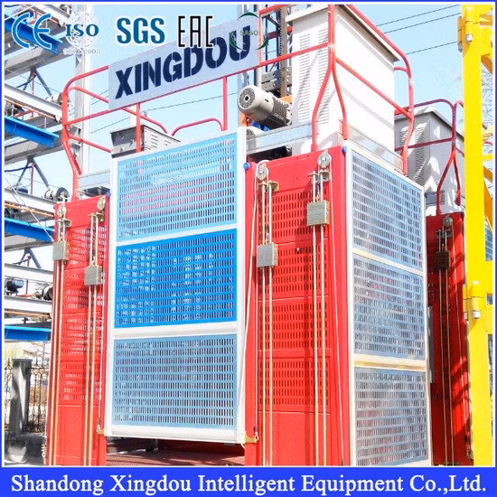 2ton Sc200/200 Construction Hoist/Brand Hoist Malaysia/List Building Construction Equipment